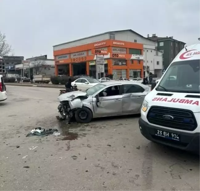 Elazığ'da Trafik Kazası: 1 Yaralı