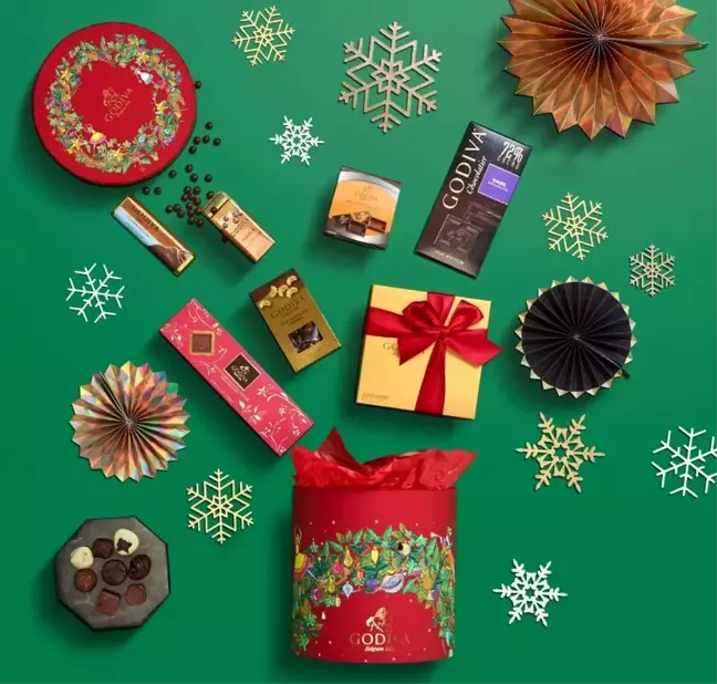 Godiva'dan yeni yıla özel lezzetler