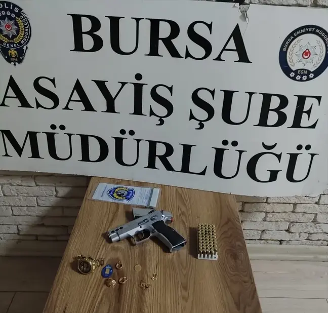 Bursa'da Hırsızlık Şüphelisi Tutuklandı