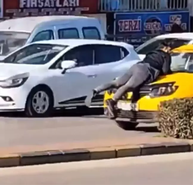 Gaziantep'te Taksici ile Yolcu Arasında Tansiyon Yükseldi