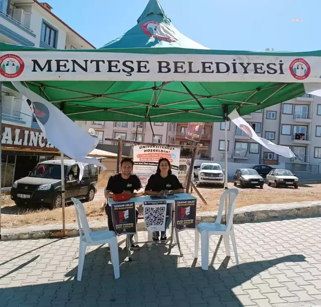 Muğla yerel haberleri | Menteşe'de Üniversite Öğrencilerine Stantla Tanıtım