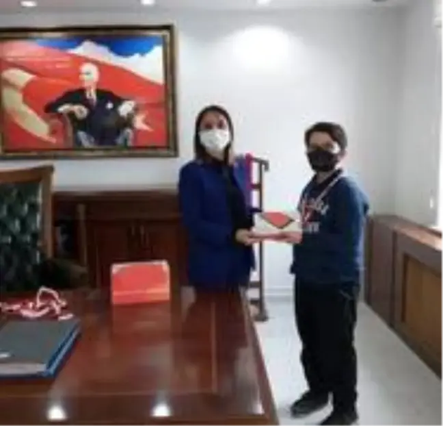 Dereceye giren öğrenciler ödüllendirildi