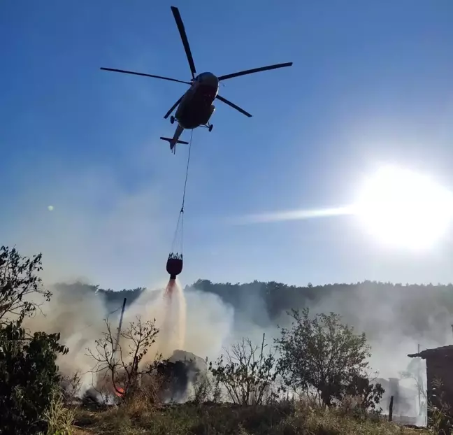 Çanakkale'de çıkan yangın kontrol altına alındı