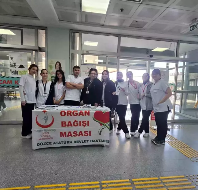 Düzce'de Organ Bağışı Haftası Etkinlikleri Düzenlendi