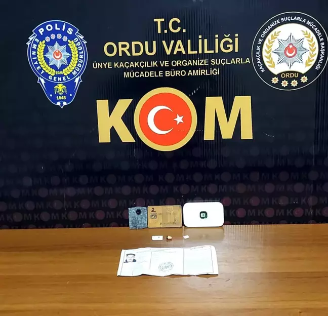 Ordu'da Ehliyet Sınavında Kopya Çeken Şahıs Yakalandı