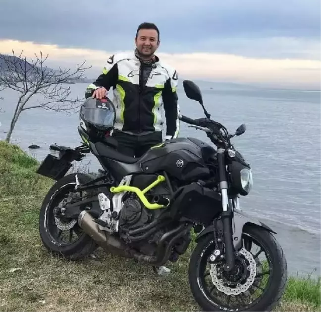 Devrilen motosikletteki özel güvenlik görevlisi öldü