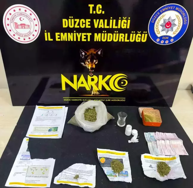 Düzce'de Uyuşturucu Satıcısına Baskın: Tutuklandı