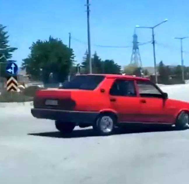 Niğde'de Otomobiliyle Drift Yapan Sürücüye Yüksek Para Cezası