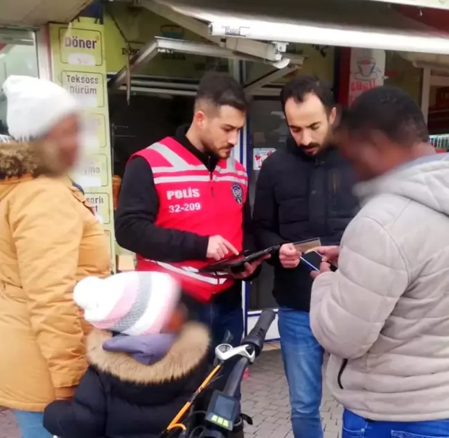 Isparta'da Düzensiz Göçle Mücadele Uygulaması: Kimlik Kontrolü ve Araç Denetimleri