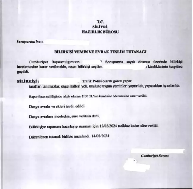 Münevver Karabulut'un otopsi raporunu hazırlayan bilirkişi trafik polisi çıktı
