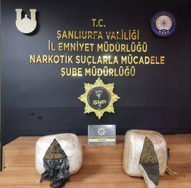 Şanlıurfa'da Uyuşturucu Operasyonu: 23 Kilo Uyuşturucu Ele Geçirildi