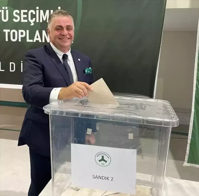 Bitexen Giresunspor'da Nahid Ramazan Yamak yeniden başkan seçildi