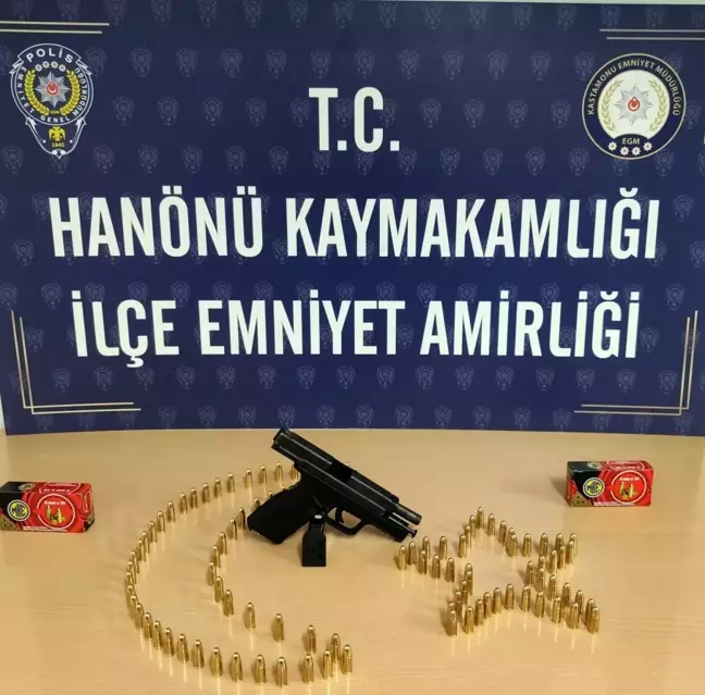 Hanönü'nde Ruhsatsız Tabanca ile Ateş Açan Şahıs Yakalandı