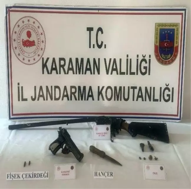 Karaman'da Jandarma Uygulamalarında 26 Şahıs Yakalandı