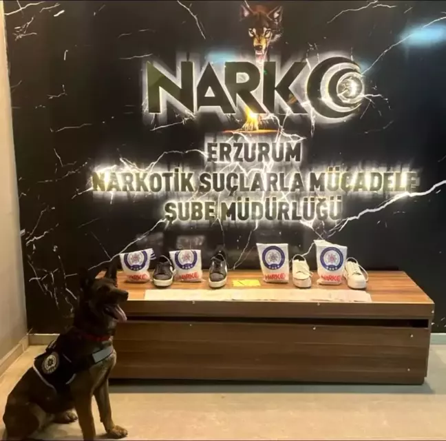 Erzurum'da Narkotik Operasyonunda 11 Kilo Uyuşturucu Ele Geçirildi