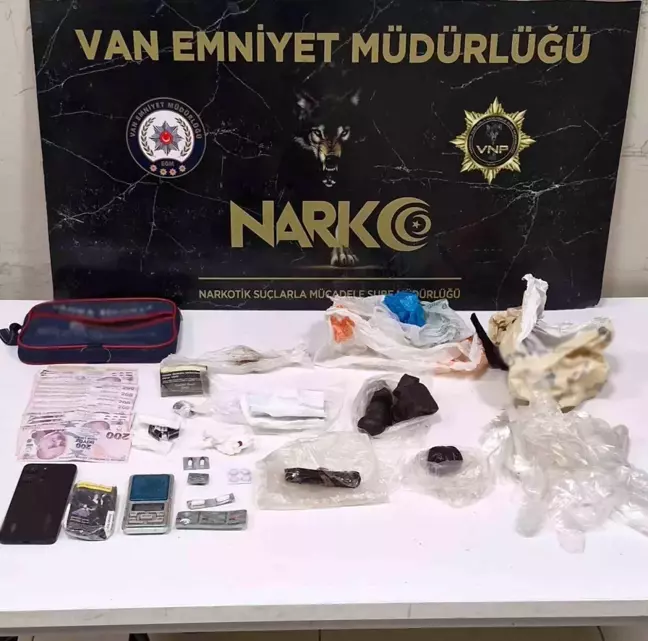 Van'da Uyuşturucu Satıcılarına Yönelik Operasyonda 63 Gözaltı