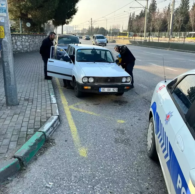 Bursa'da Çalıntı Otomobilin Şüphelisi Gözaltına Alındı