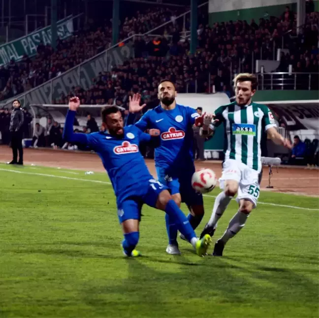 Tff 1. Lig: Akın Çorap Giresunspor: 3 - Çaykur Rizespor: 2