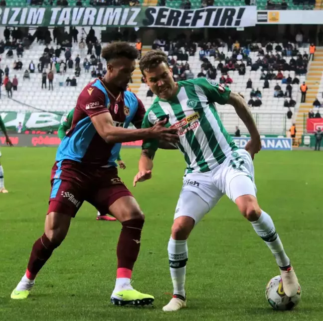 Spor Toto Süper Lig: Konyaspor: 2 Trabzonspor: 1 (Maç sonucu)