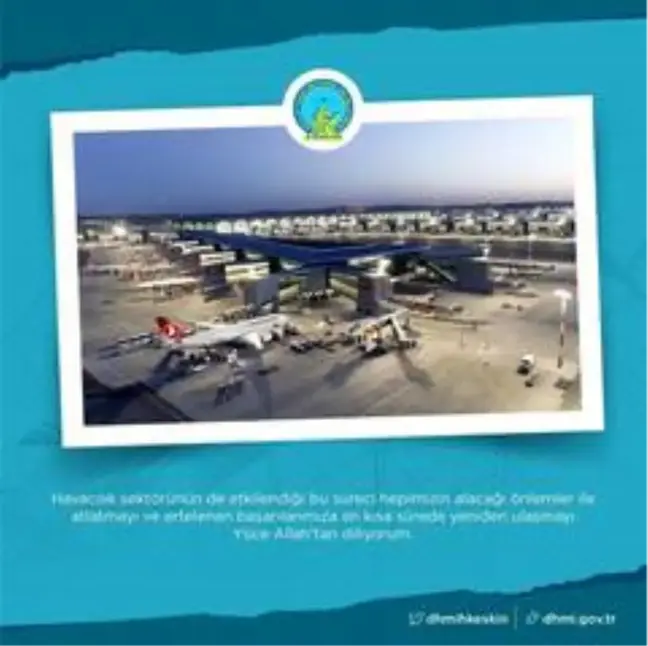 DHMİ Genel Müdürü Keskin'den İstanbul Havalimanı paylaşımı