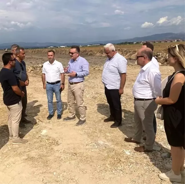 Edremit Tarıma Dayalı İhtisas Organize Sanayi Bölgesi'nde İncelemeler Yapıldı