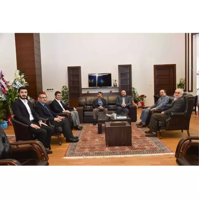 Etü Rektörü Çakmak'a Tebrik Ziyaretleri Devam Ediyor