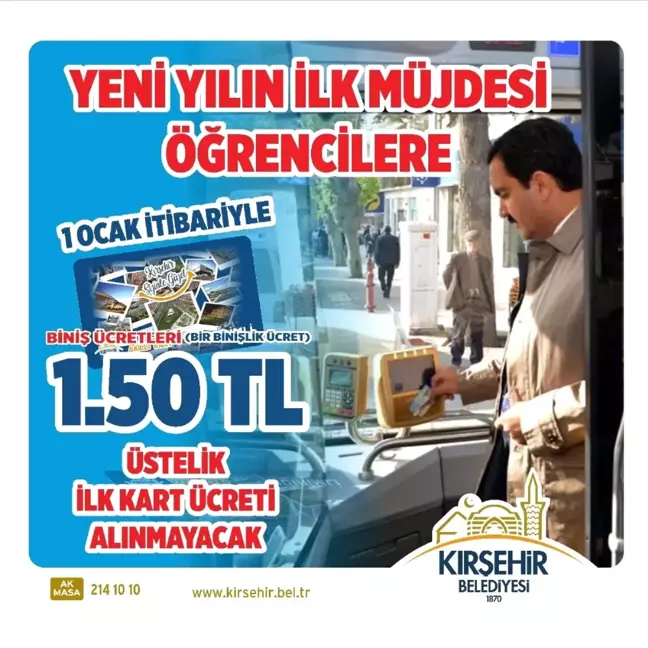 Yeni Yılın İlk Jesti Öğrencilere