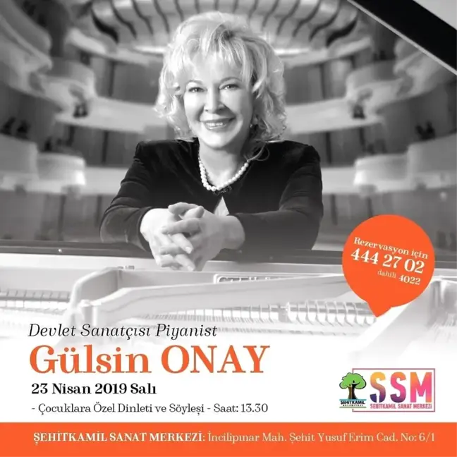 Fadıloğlu'ndan Gülsin Onay Dinletisine Davet