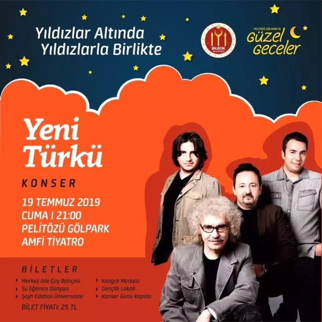 Bilecik Belediyesi'nden Yeni Türkü ve Ayfer Er konseri