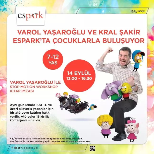 Espark Stop Motion Animasyon Atölyesi'ne ev sahipliği yapacak