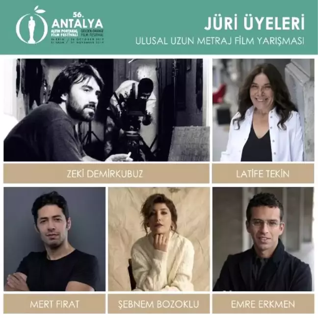 Altın portakal'ın ulusal jürisi belli oldu