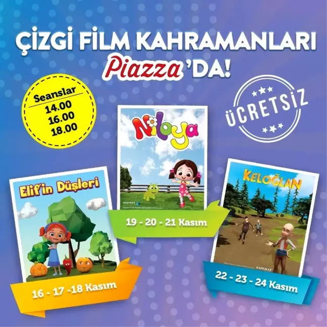 Ara tatilde Piazza'da sınırsız eğlence
