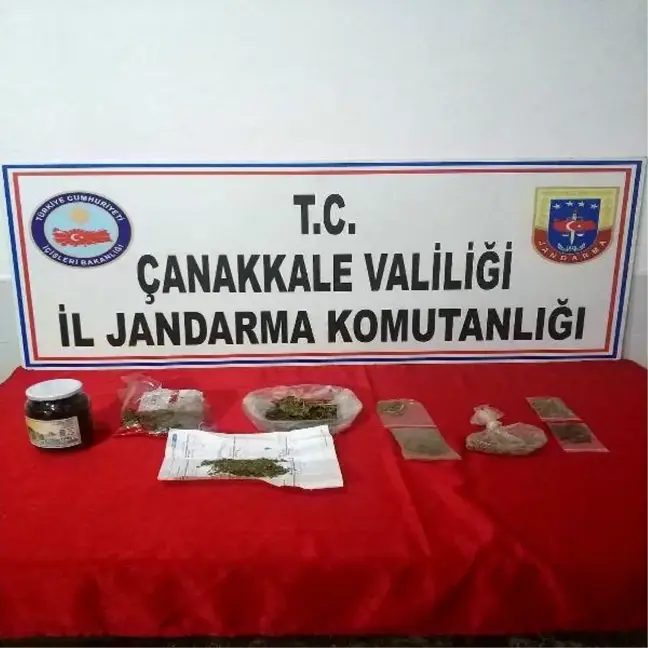 Çanakkale'de uyuşturucu operasyonu: 3 gözaltı