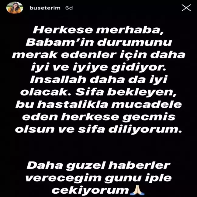 Buse Terim'den açıklama: