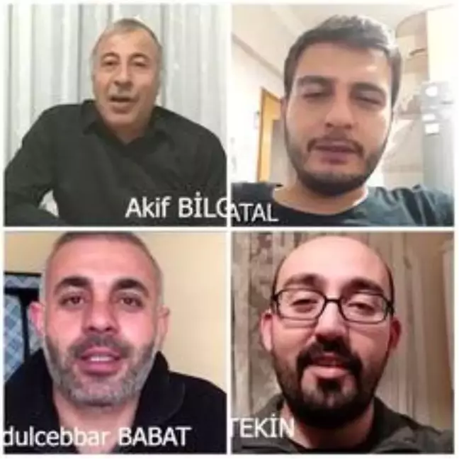 Van'daki öğretmenlerden 'evde kal' klibi