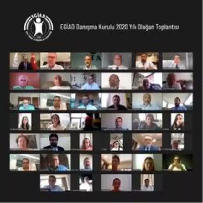 Pandemi döneminde EGİAD Danışma Kuruluna ilgi büyüktü