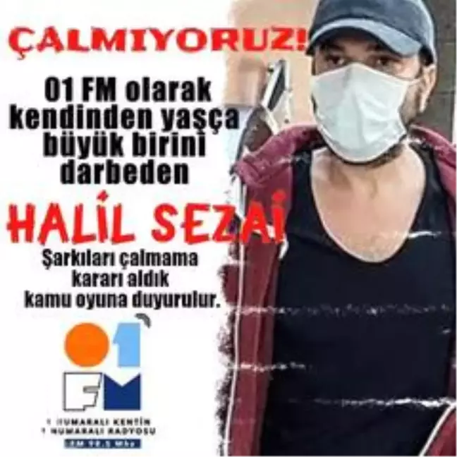 01 FM'den Halil Sezai boykotu!