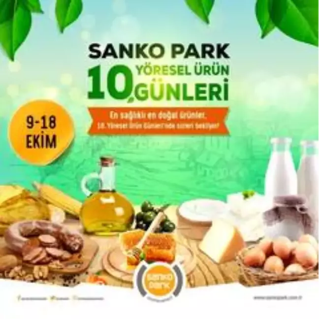 SANKO Park'ta yöresel ürün günleri başlıyor