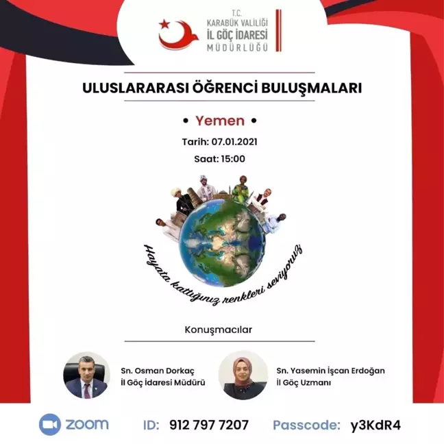 İl Göç İdaresi uluslararası öğrencilerle buluşuyor