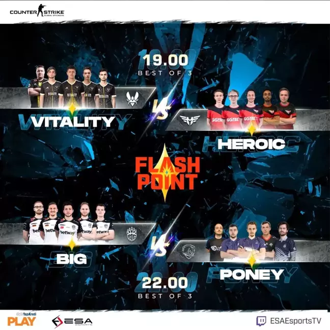 XANTARES'in de bulunduğu Flash Point Sezon 3 turnuvası maçları başladı!