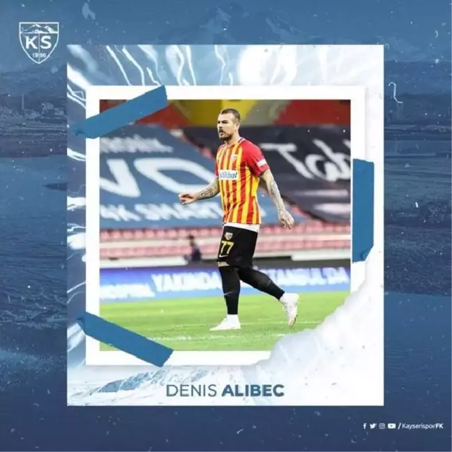 Kayserisporlu Denis Alibec, CFR Cluj'a kiralandı