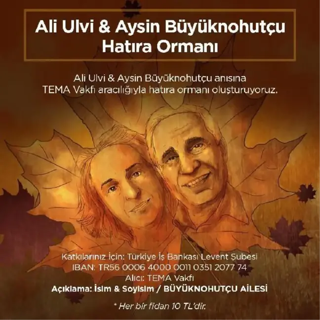 Öldürülen çevreci çiftin ormanına, 22 bin 554 fidan
