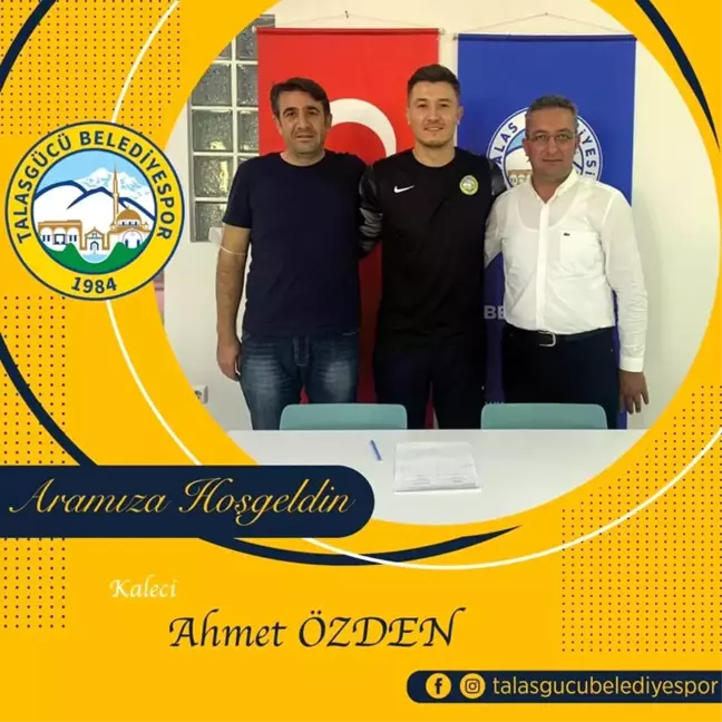 Talasgücü Belediyespor'dan kaleye takviye