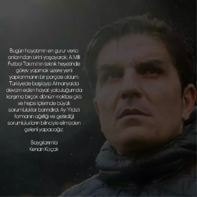 Kenan Koçak'ın milli gururu