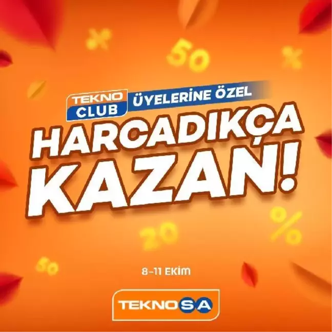 TeknoClub üyelerine 'harcadıkça kazan' kampanyası