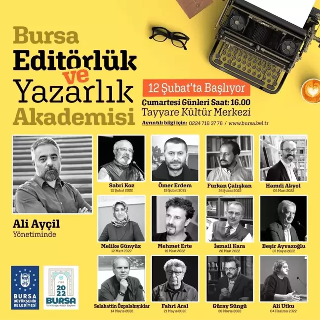Büyükşehir'den editörlük ve yazarlık akademisi