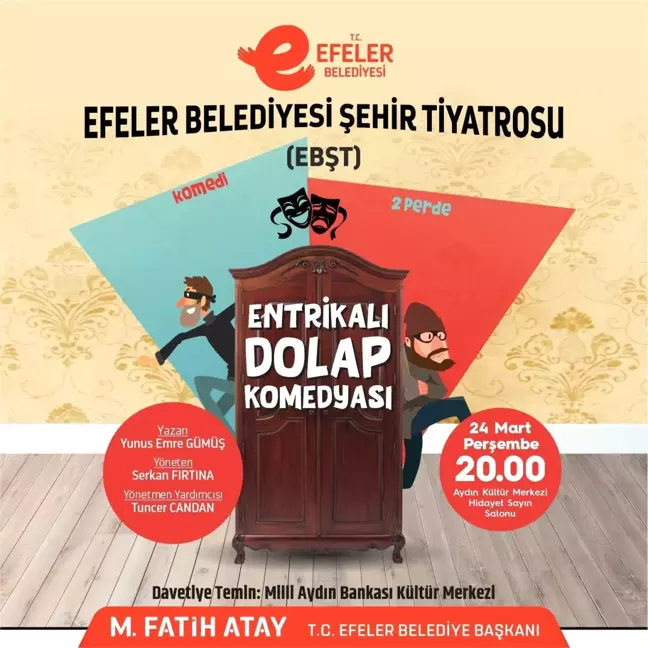 Efeler Belediyesi'nden Dünya Tiyatro Günü'ne özel yeni oyun