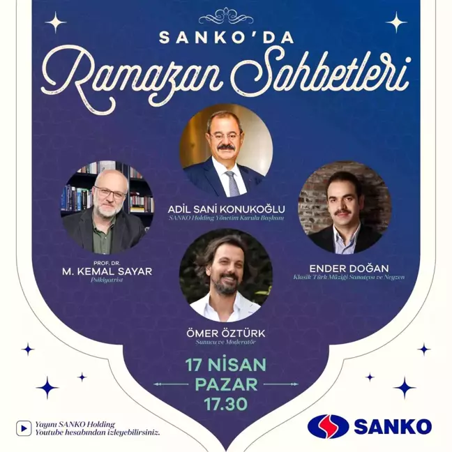 Sanko'da Ramazan sohbetleri