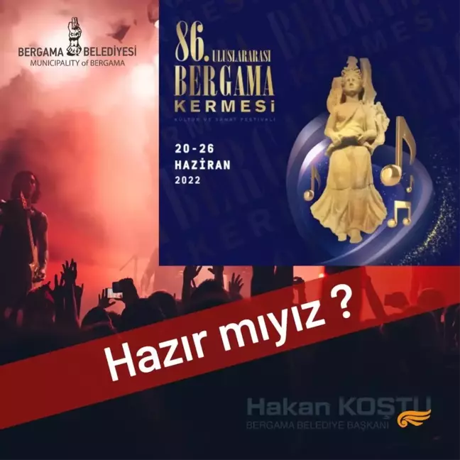 86. Uluslararası Bergama Kermes programı belli oldu