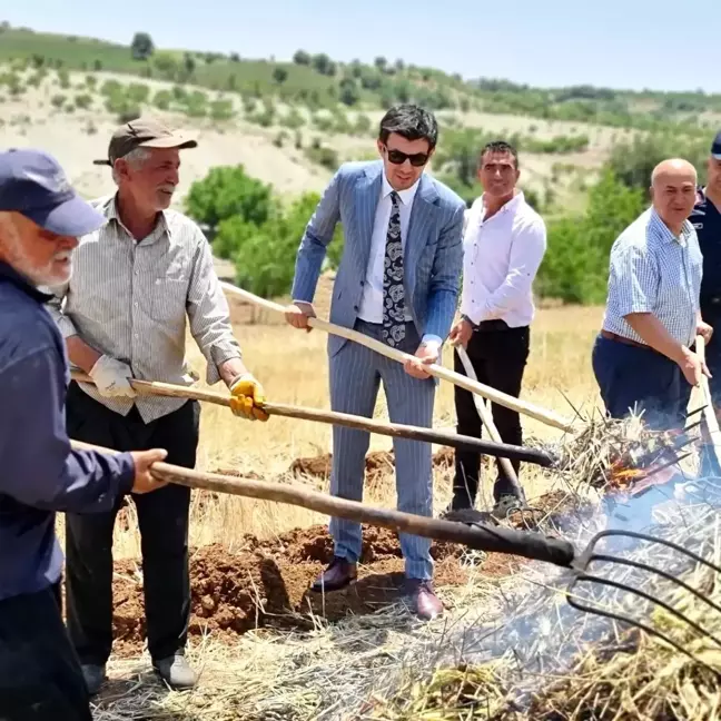 Gölbaşı'nda buğday firiği yapımına başlandı